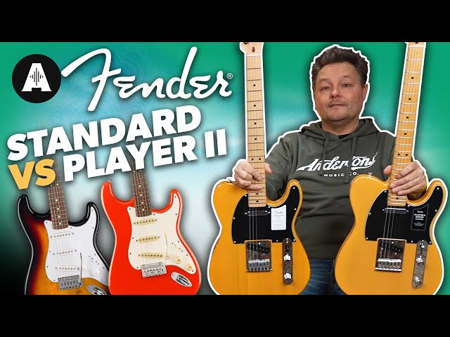 NEW Fender Standard vs Fender Player II - What are the Differences?