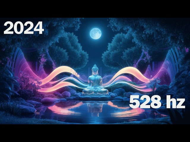 528hz Deep Sleep Meditation Music | Relaxing Zen Music for Sleep, Healing & Mindful Practice 2024