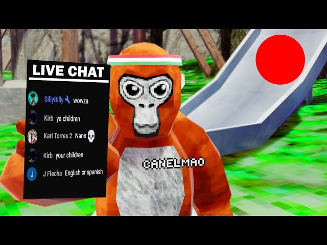 AURAMAXXING!!! PLAYING GORILLA TAG  WITH VIEWERS!!