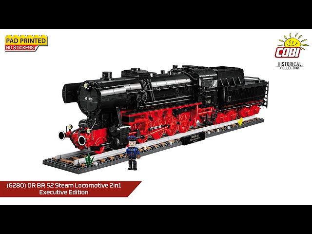 (6280) DR BR 52 Steam Locomotive 2in1 - Executive Edition