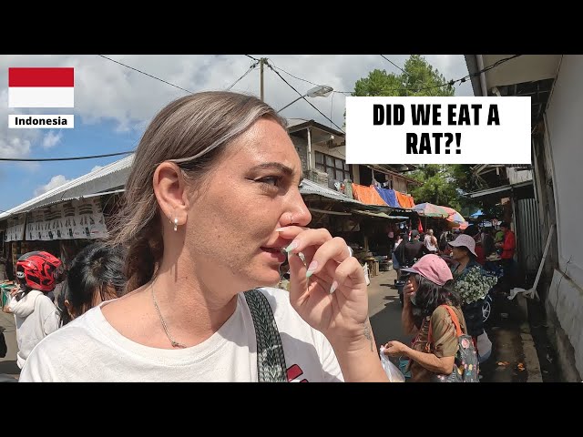 We visited PASAR EXTREME - Exploring Tomohon day 2