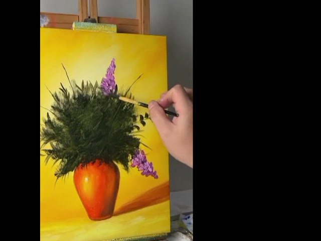 How to draw Beautiful Roze painting #drawingsimple #youtubeshorts