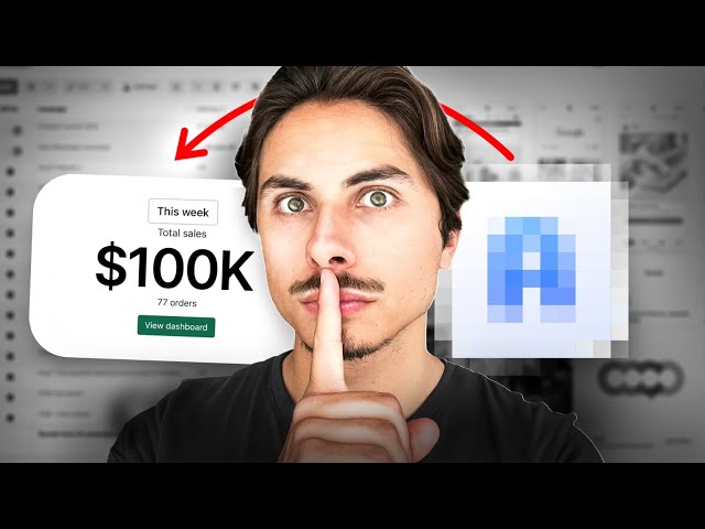 Revealing My $100k Dropshipping Advertorial