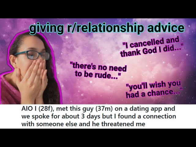 MORE Unsolicited r/relationship Advice