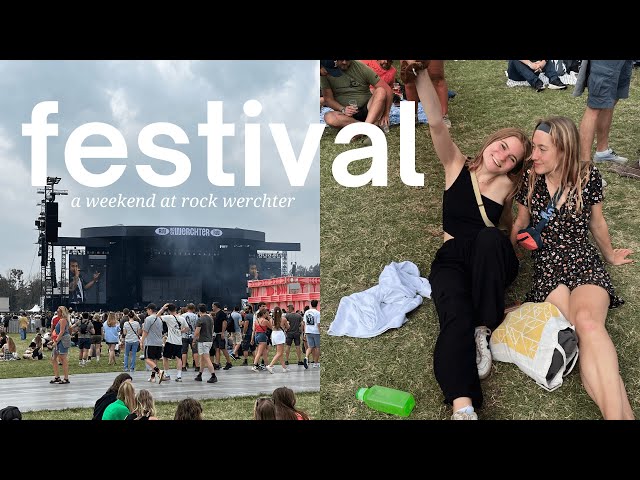 Rock Werchter festival 2023 !! (a vlog)