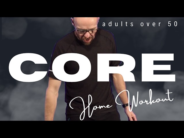 8 Minute Core Workout For Adults Over 50