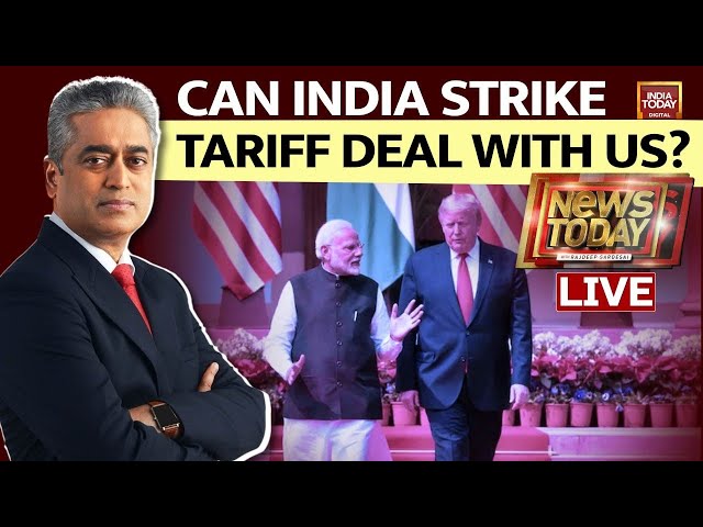 News Today With Rajdeep Sardesai: Global Eyes On Modi-Trump Meet In USA | Coverage From US