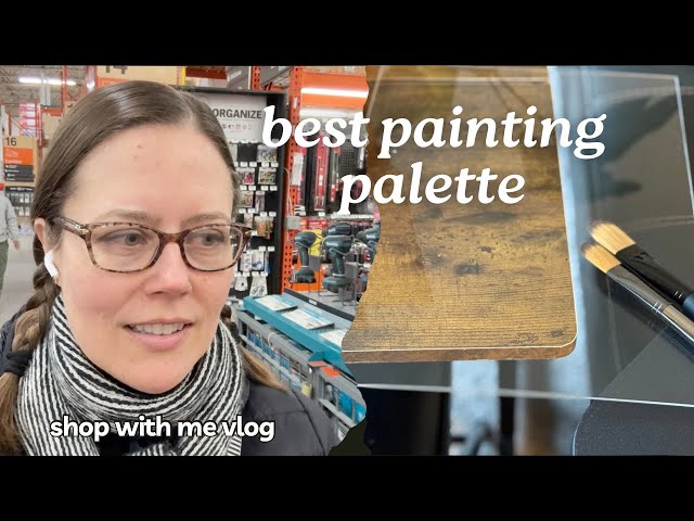 Best painting palette for acrylic or oil - classic tip from my art professor