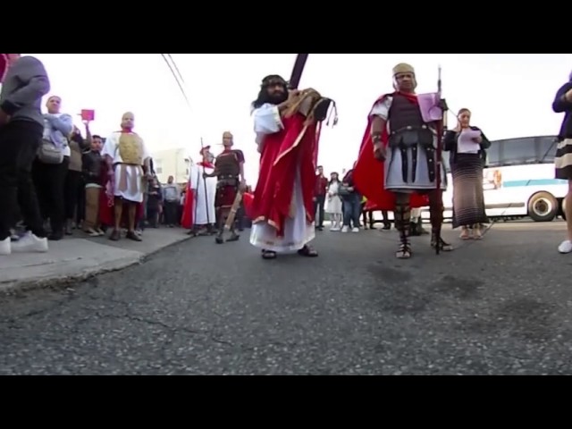 Staten Island 360: Stations of the Cross reenactment in Port Richmond on Good Friday