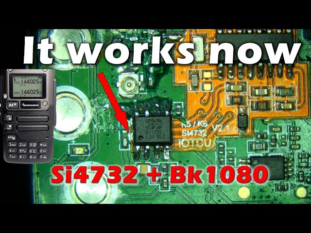 Si4732 & Bk1080 at the same time, it WORKS now!