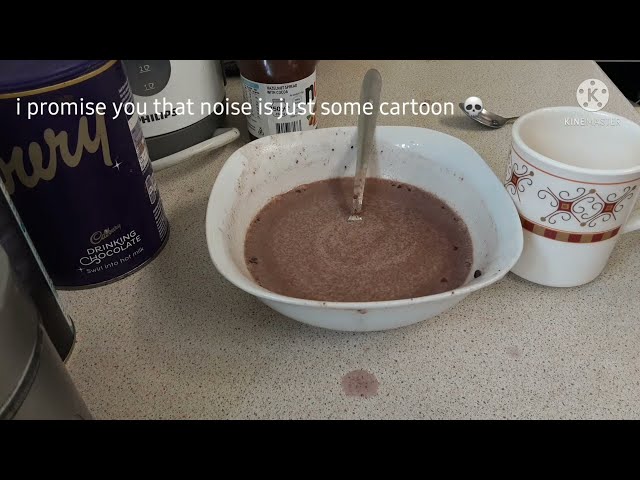 hot chocolate and mini tray set up ❄ | sister sensation uk, subtitles included