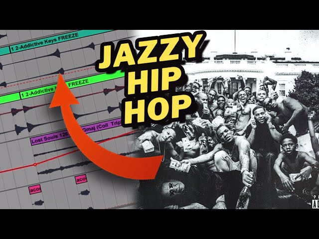 How to Make JAZZY Hip Hop Beats for TO PIMP A BUTTERFLY!