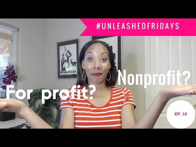 Should you start a nonprofit or for-profit?