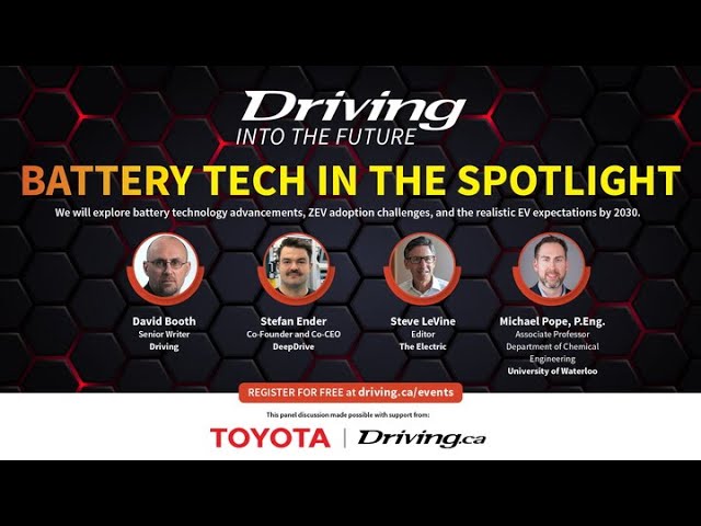 BATTERY TECH IN THE SPOTLIGHT | Driving Into the Future virtual panel | Driving.ca