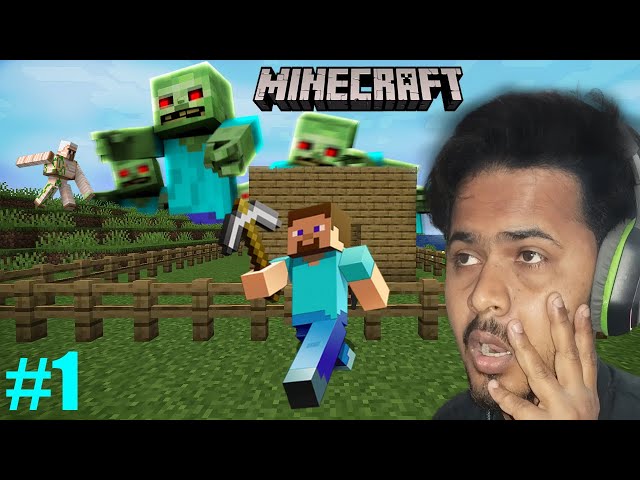 PLAYING MINECRAFT FOR THE FIRST TIME || MINECRAFT GAMEPLAY #1