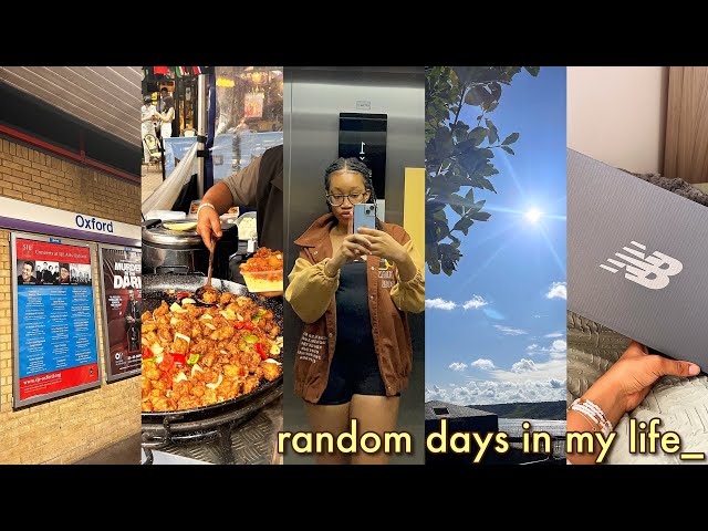 random days in my life 🧍🏾‍♀️| days in oxford, unboxing haul, preparing for fall🍂 + more!