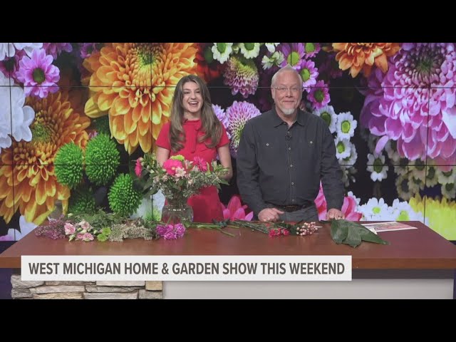 13 ON YOUR SIDE'S Riley Mack learns floral arranging tips from expert ahead of competition