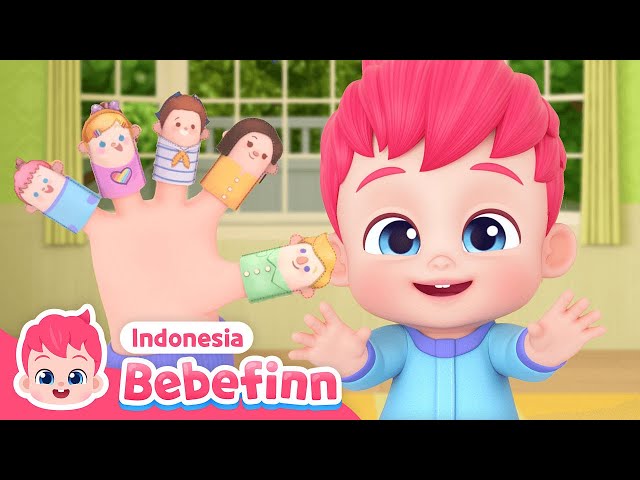 Keluarga Jari | Finger Family | Lagu Anak | Bebefinn Bahasa Indonesia