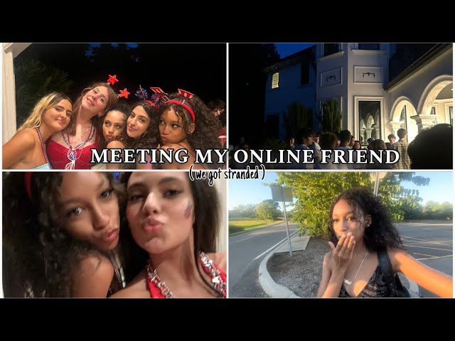 Meeting my online friend for the first time vlog*we got stranded || WATCH UNTIL THE END!!