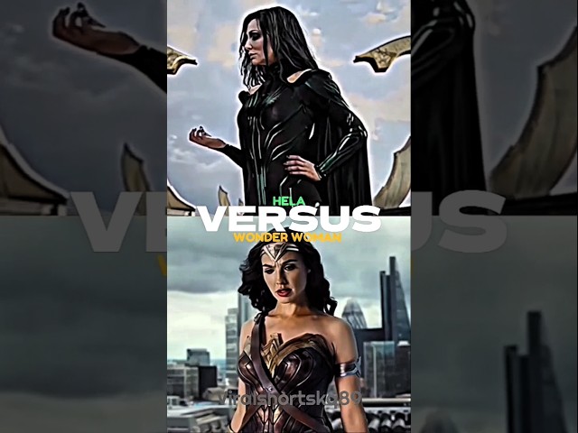 Hela vs Wonder woman | battle | @Viralshortskq89