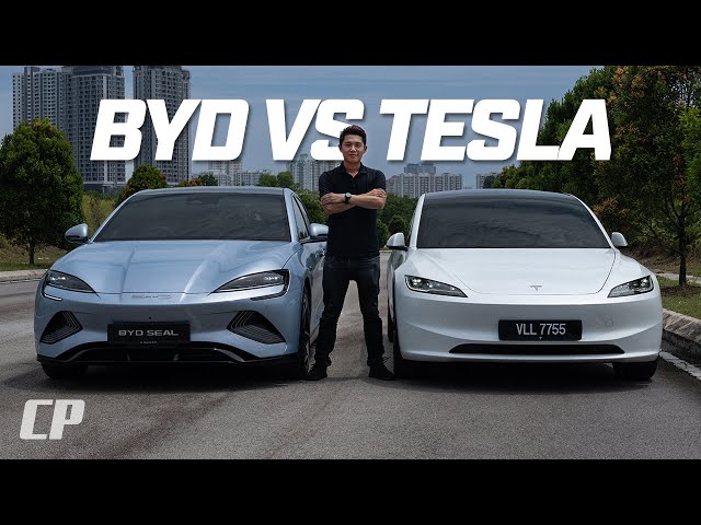 BYD Seal Performance vs Tesla Model 3 AWD 2024 in Malaysia /// 各有千秋，還是遙遙領先 ?