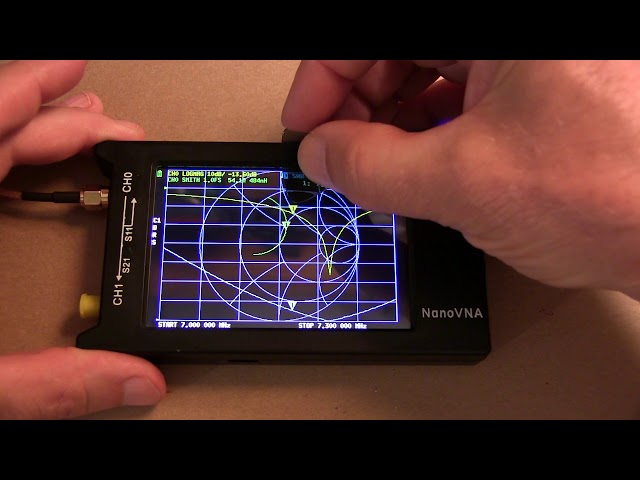 #314: How to use the NanoVNA to sweep / measure an antenna system's SWR and optimize its tuning