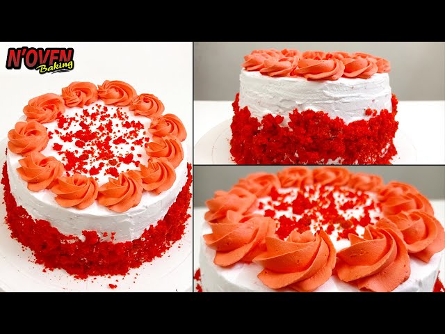 Red Velvet Cake - Without Oven | N'oven Baking