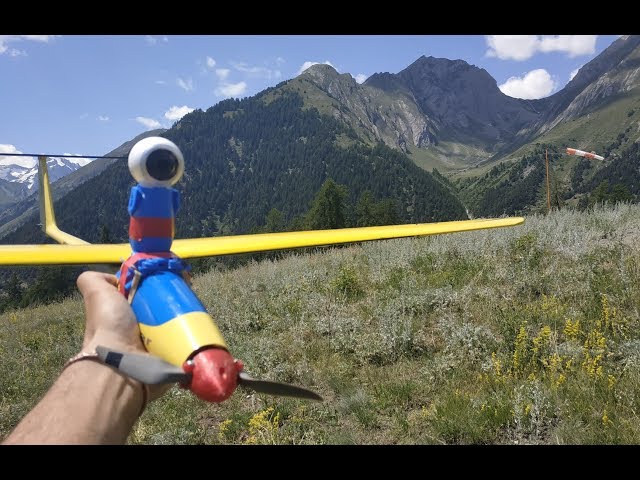 RC glider Joker 150cm - cam 360° - Plan Belle Crête