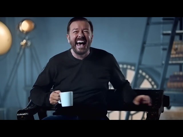 Ricky Gervais Optus Commercial Series