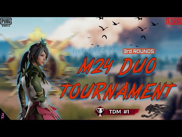 PUBG TOURNAMENT M24 DUO MATCH SRI LANKA PLAYERS | TAMIL STREAMING PUBG MOBILE IN GAMER #pubgmobile