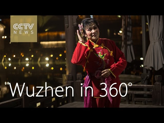 360 degree experience of the water town of Wuzhen