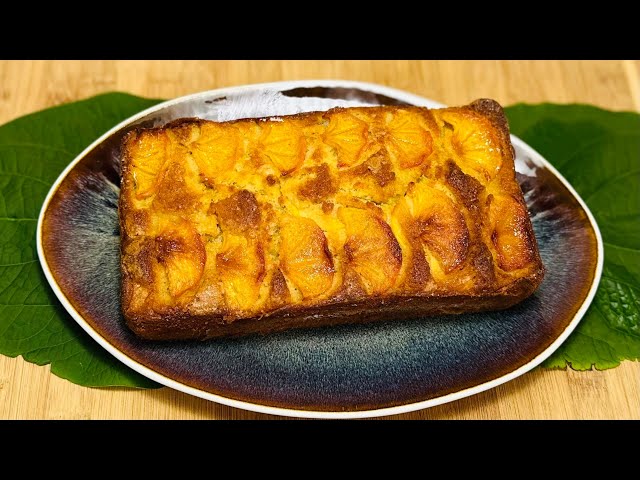 Pastel de Caqui ó Persimmon