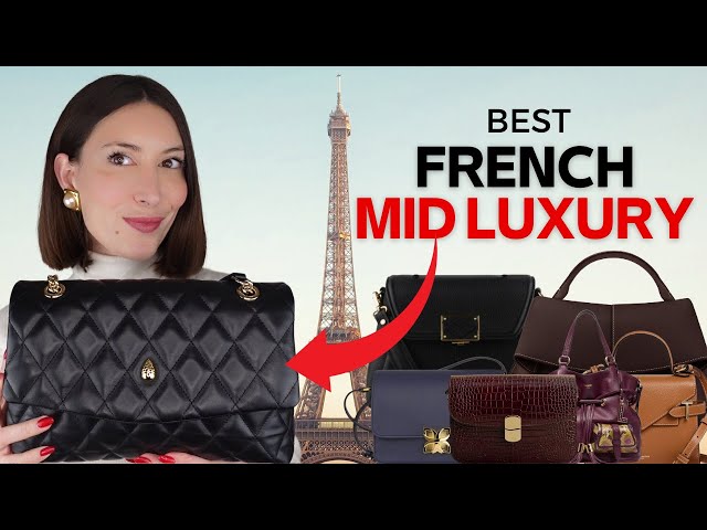 10 French Mid Range Luxury Bags BETTER Than Designer Bags!