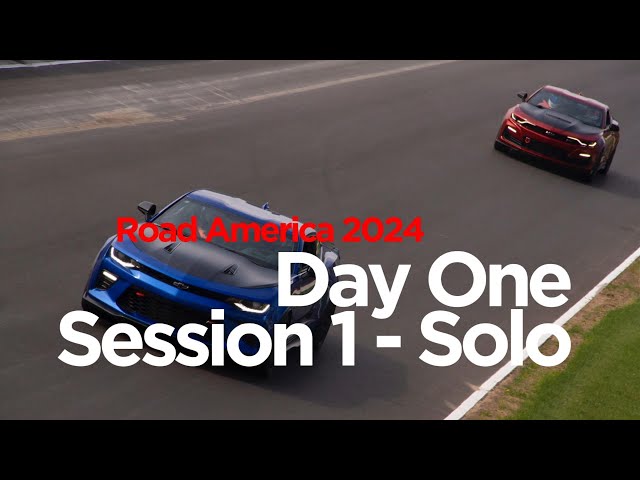 Camaro SS 1LE Battle // Road America 2024 // Day 1 Session 1