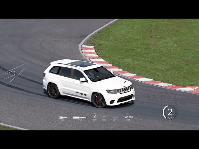 '16 Jeep Grand Cherokee Trackhawk Magione Circuit Hotlap (1:25.334)