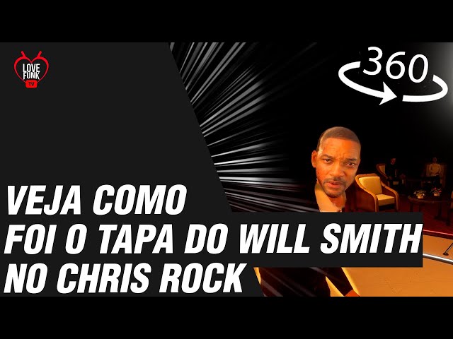 360° VR   Will Smith SMACKS YOU! Chris Rock POV Oscars injected