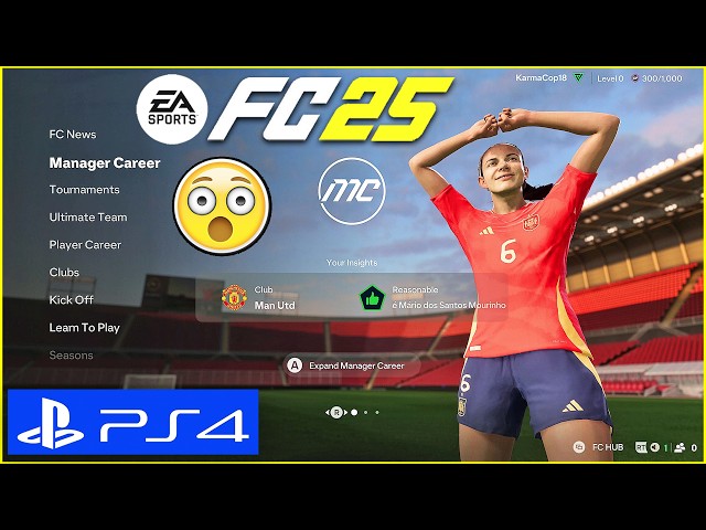 I PLAYED FC 25 ON PS4 - Is It Good Or Bad? - (PS5 vs PS4)