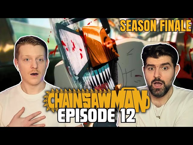 KATANA vs. CHAINSAW! | Chainsaw Man, Ep 12 | REACTION + Closing | First Time Watching | チェンソーマン