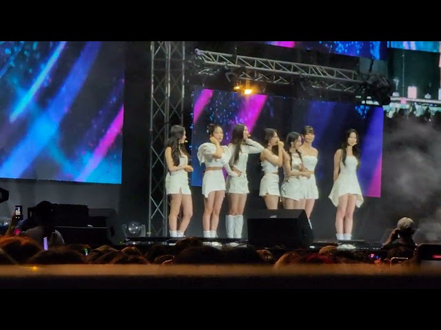 240511 fromis_9 ment 1 | KWAVE Music Festival