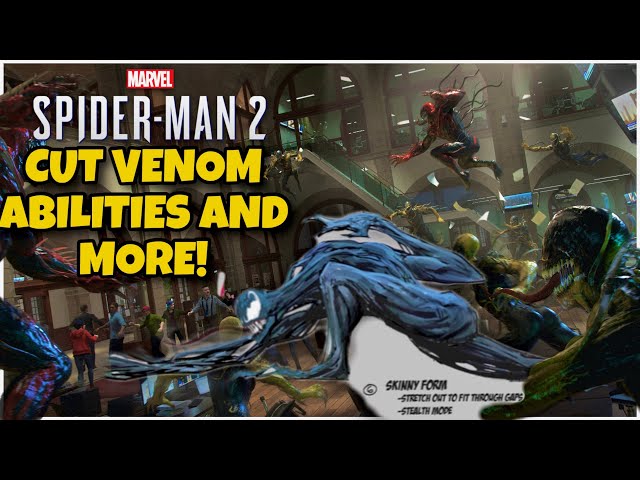 Another Dimension? More Venom Abilities and More! Spider-Man 2 Cut Content