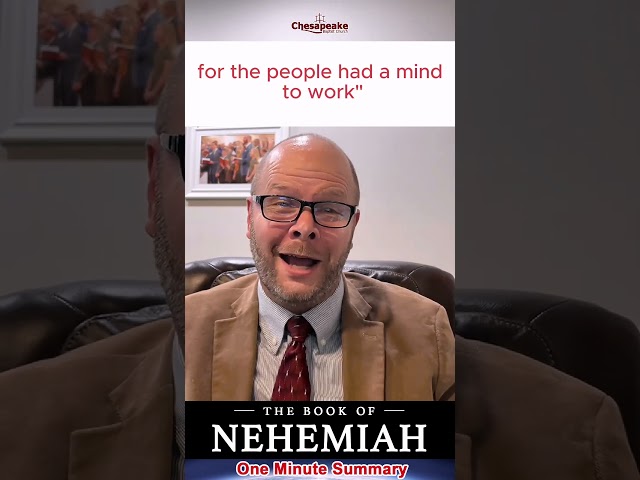 The Book of Nehemiah | One-Minute Bible Book Summaries