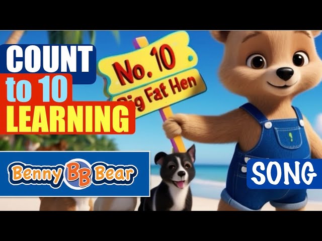 🌈 Counting to 10 Kids counting song Learn to count Numbers song Counting for kids Educational songs