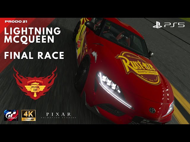 GRAN TOURISMO 7 - LIGHTNING MCQUEEN FINAL RACE 4K PS5