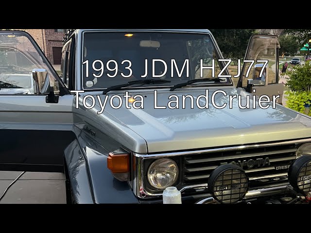 1993 JDM HZJ77 Toyota LandCruiser