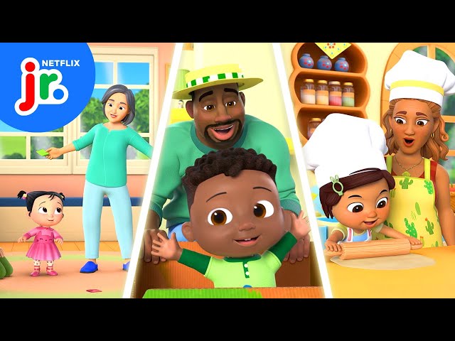 JJ & Friend's Family Time Song Compilation 🌟🎶 CoComelon Lane | Netflix Jr