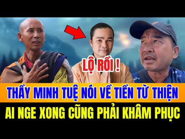 TỐT ĐẸP! THẦY MINH TUỆ  MINH OAN CHO A BÁU - THẦN BÀI BỊ TỐ KÊU GỌI TIỀN...