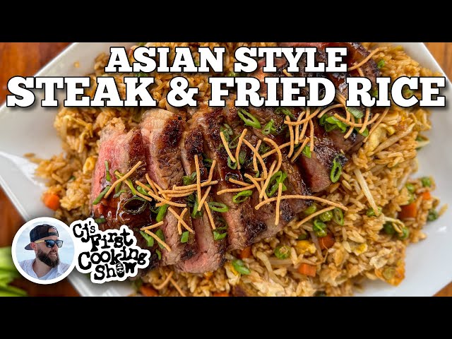 Asian Style Steak and Fried Rice | Blackstone Griddles