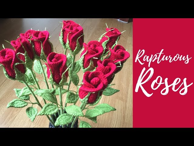 Crochet Small Rose - Part 4