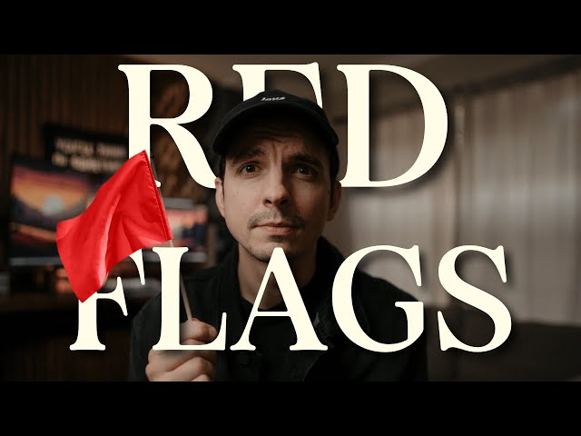 The Biggest Red Flags You Should AVOID As A Wedding Videographer