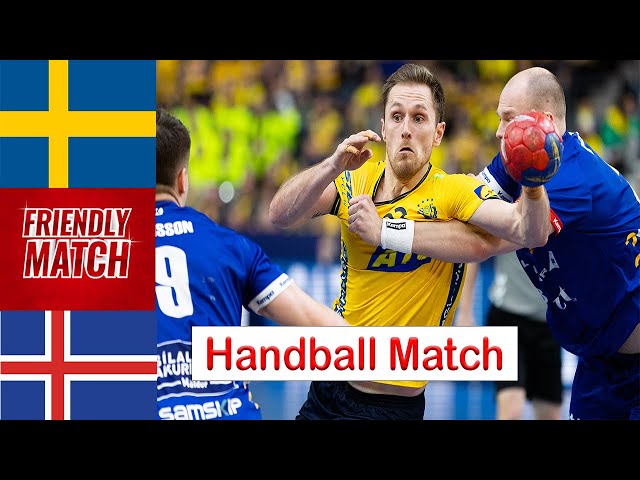 Sweden Vs Iceland Handball Friendly Match 2025